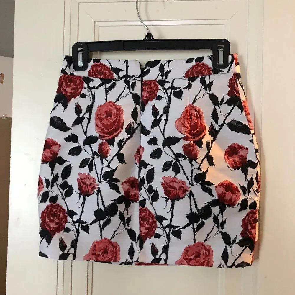 Asilio Case of Roses Mini Skirt - Floral - Size XS - Picture 9 of 10